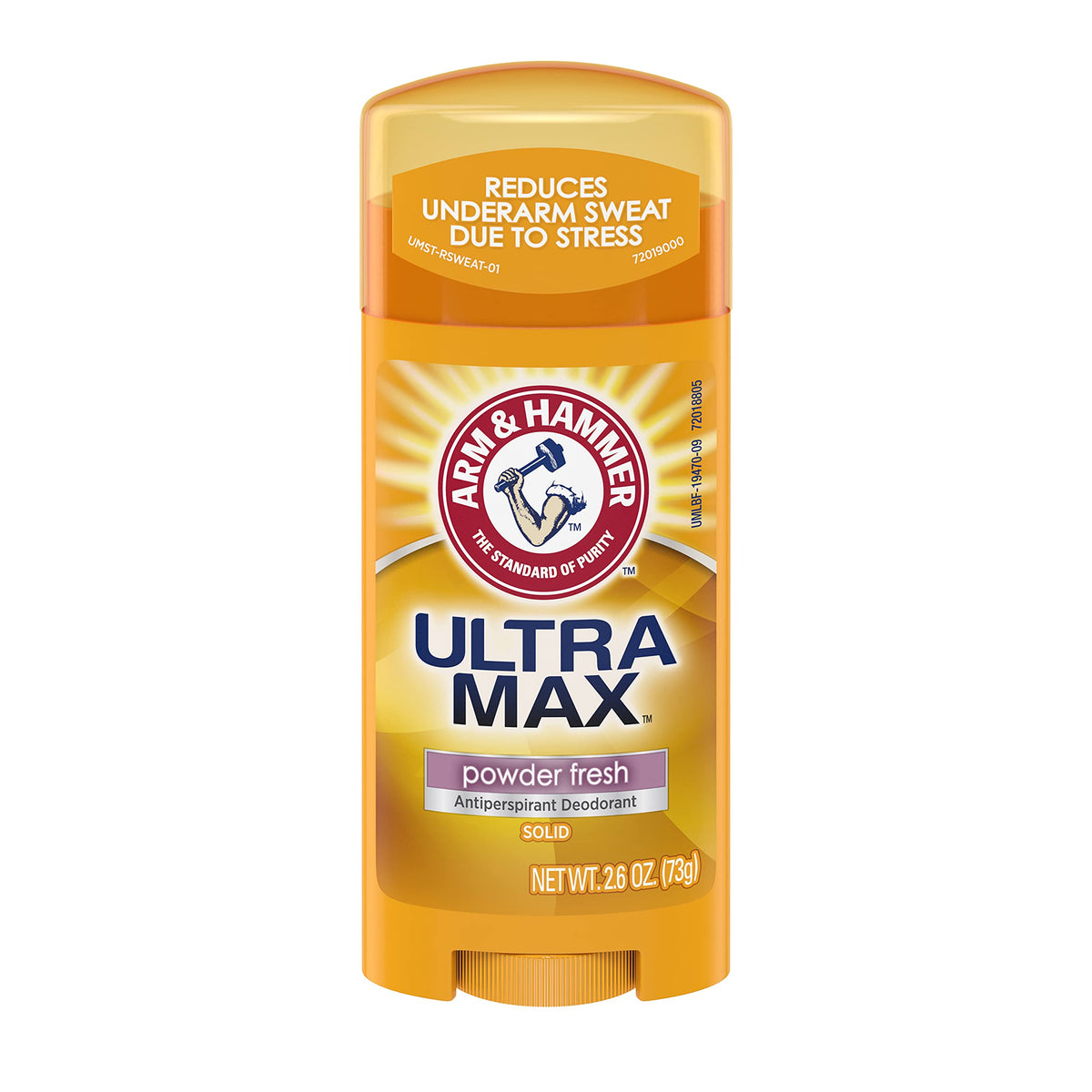 ARM & HAMMER front packaging showing 12-pack and Powder Fresh benefit