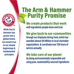ARM & HAMMER texture applied on skin demonstrating non-greasy finish