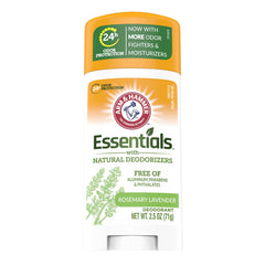 ARM & HAMMER front packaging showing five fresh deodorant sticks and convenience