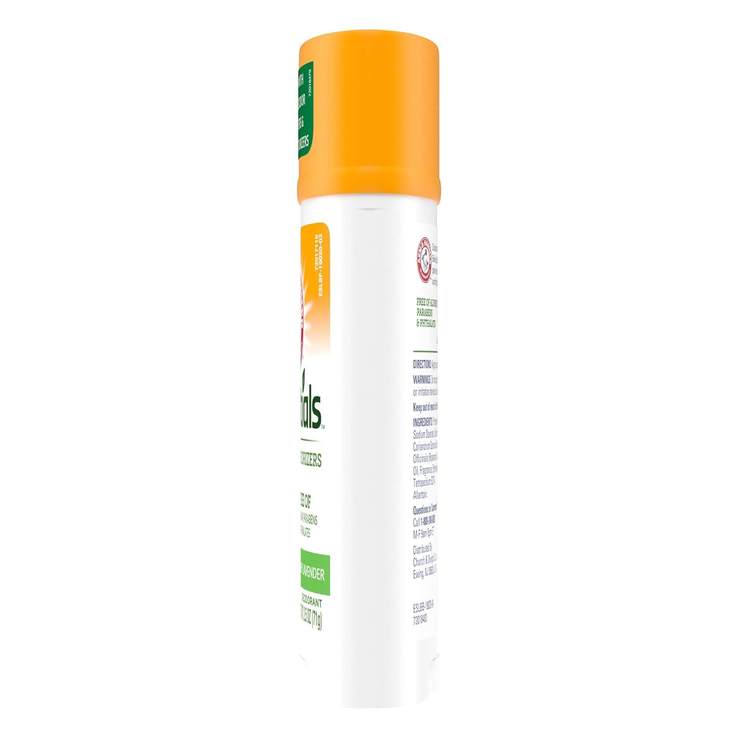 ARM & HAMMER stick held in hand to show size and travel-ready benefit