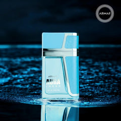 Armaf Aura Fresh in-use morning routine conveying fresh daytime confidence