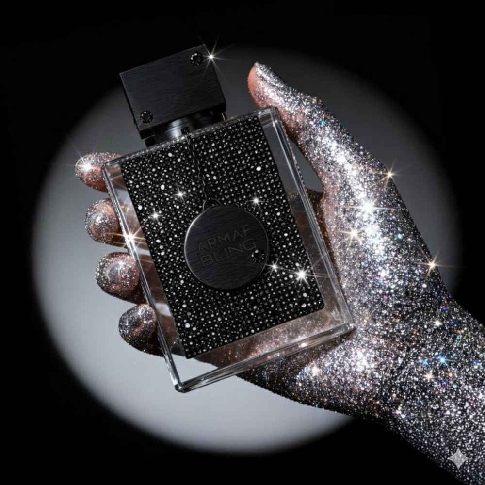 Armaf Club De Nuit Bling lifestyle image for evening wear and confident presence