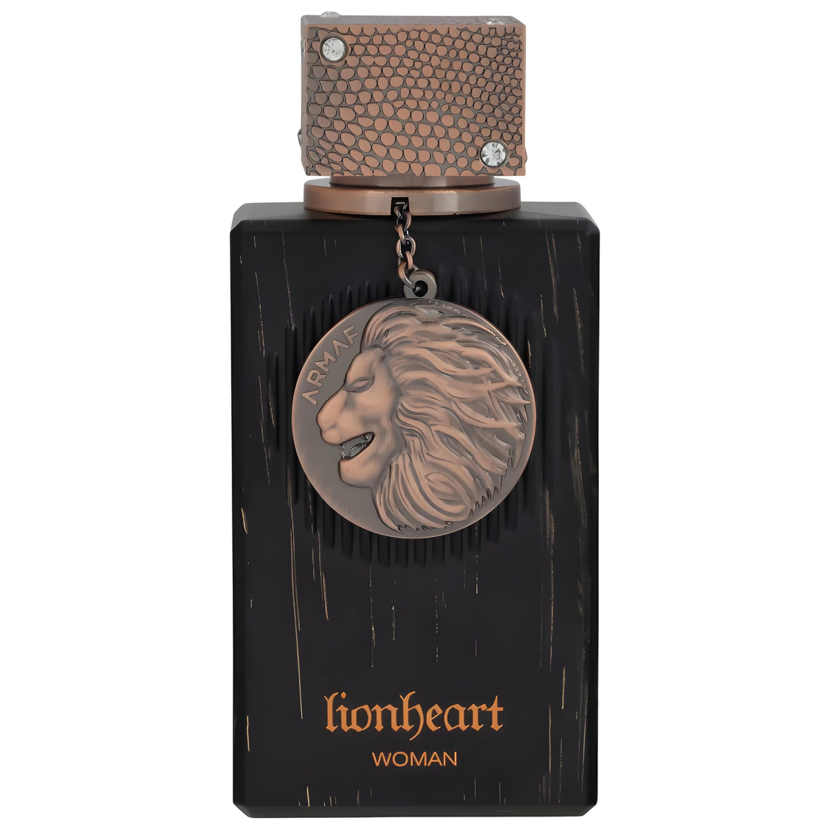 Armaf Club De Nuit Lionheart front bottle showing elegant packaging and confident presentation
