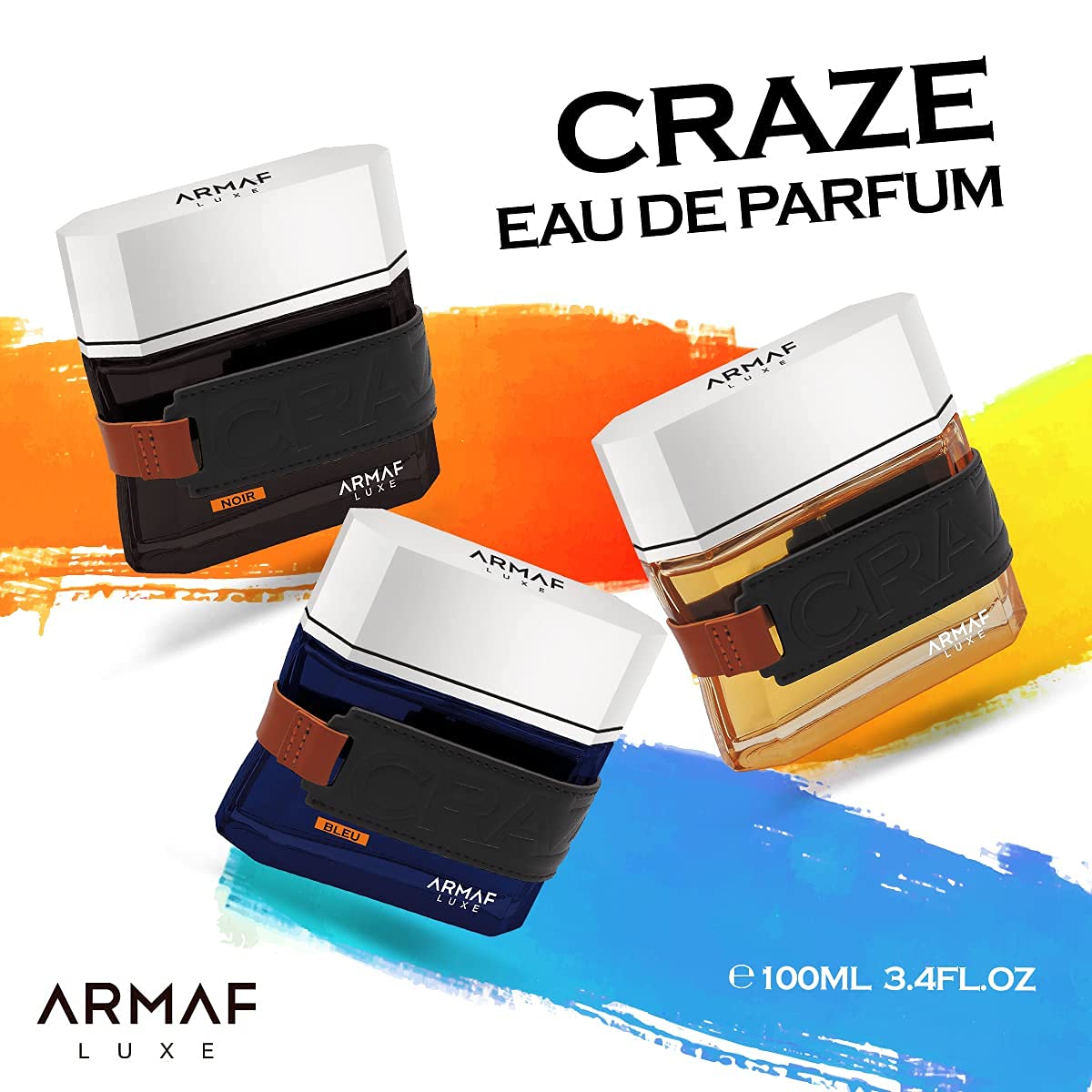 Armaf Craze lifestyle image worn by man for casual occasions and subtle confidence