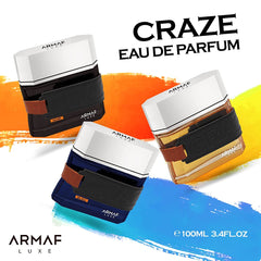 Armaf Craze lifestyle image worn by man for casual occasions and subtle confidence