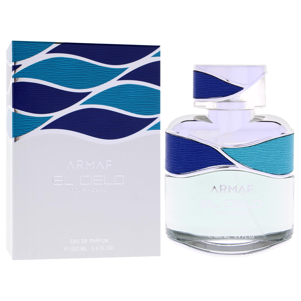Armaf El Cielo spray action demonstrating easy application and fine mist