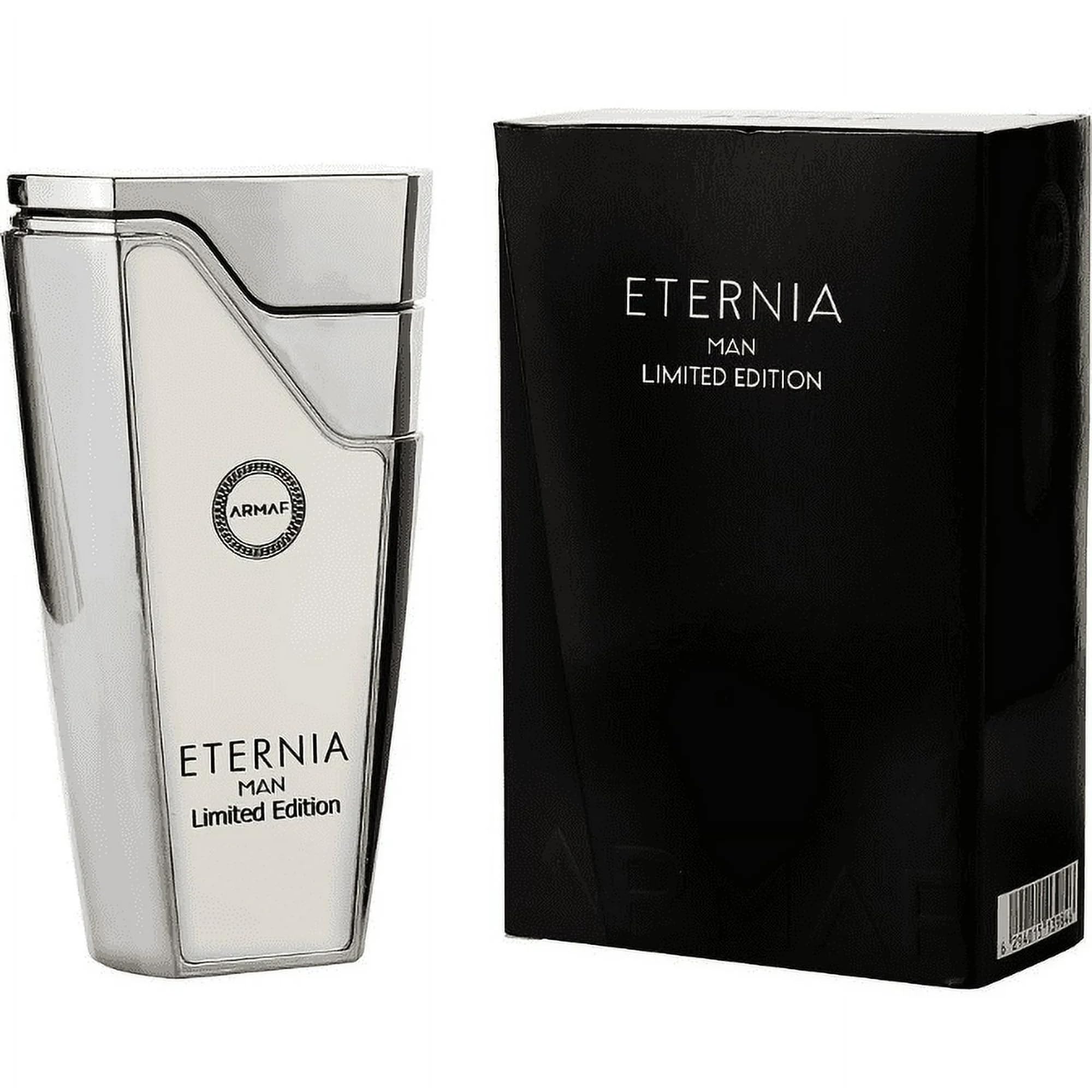 Armaf Eternia bottle detail highlighting glass finish and cap elegance