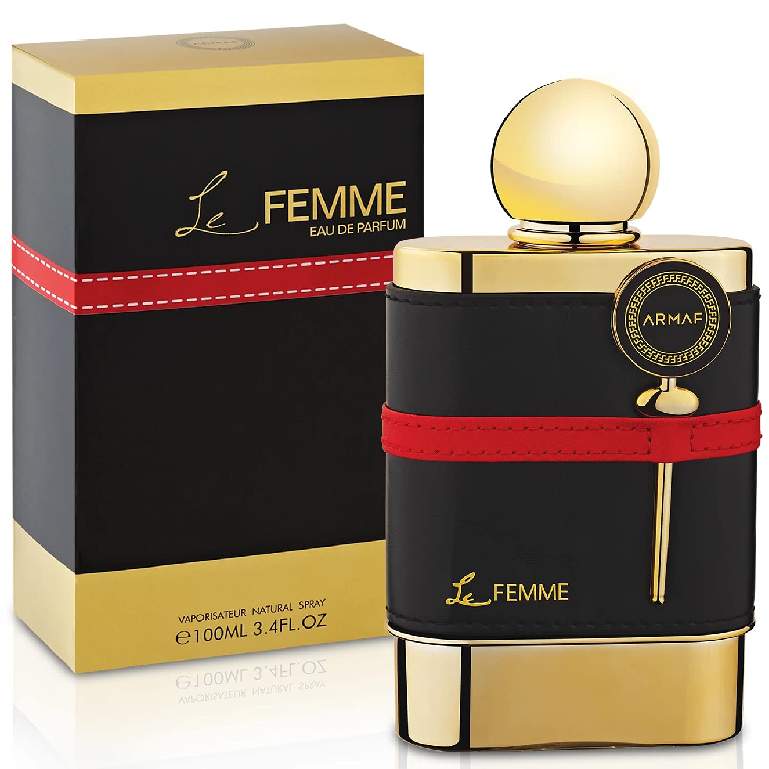 Armaf Le Femme sprayed on wrist demonstrating scent application and subtle daytime wear