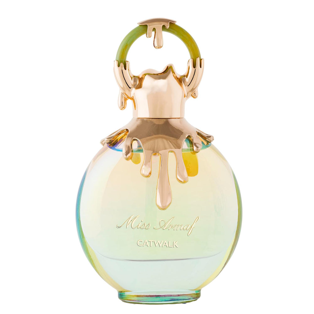 Armaf Miss Catwalk front packaging showing bottle and label for shelf appeal