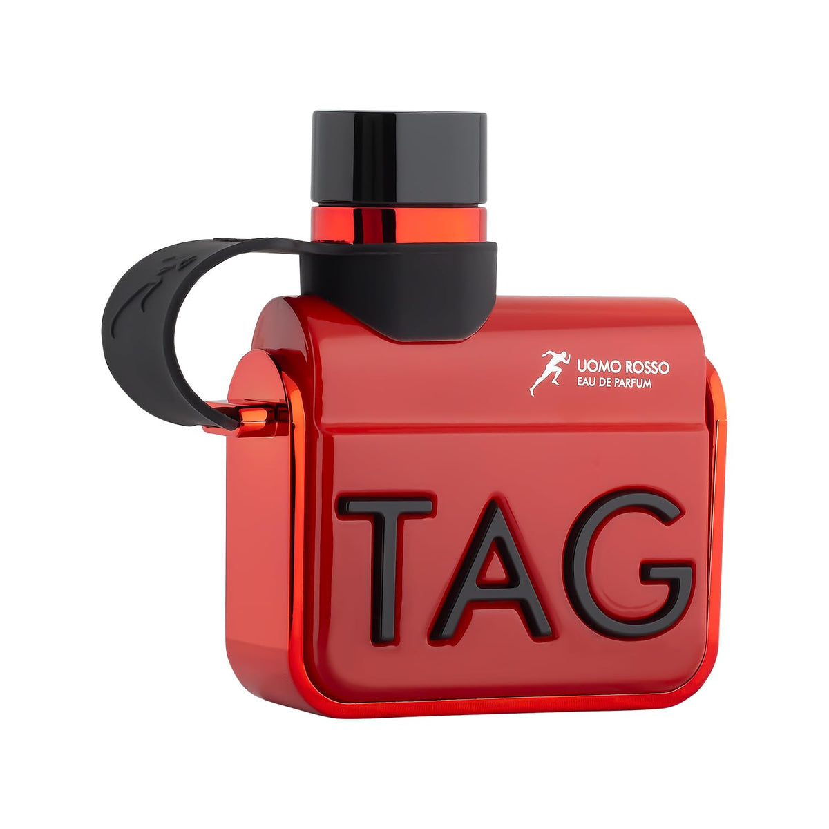 Armaf Tag Him Ummo Rosso Red front bottle showing bold design and masculine presence