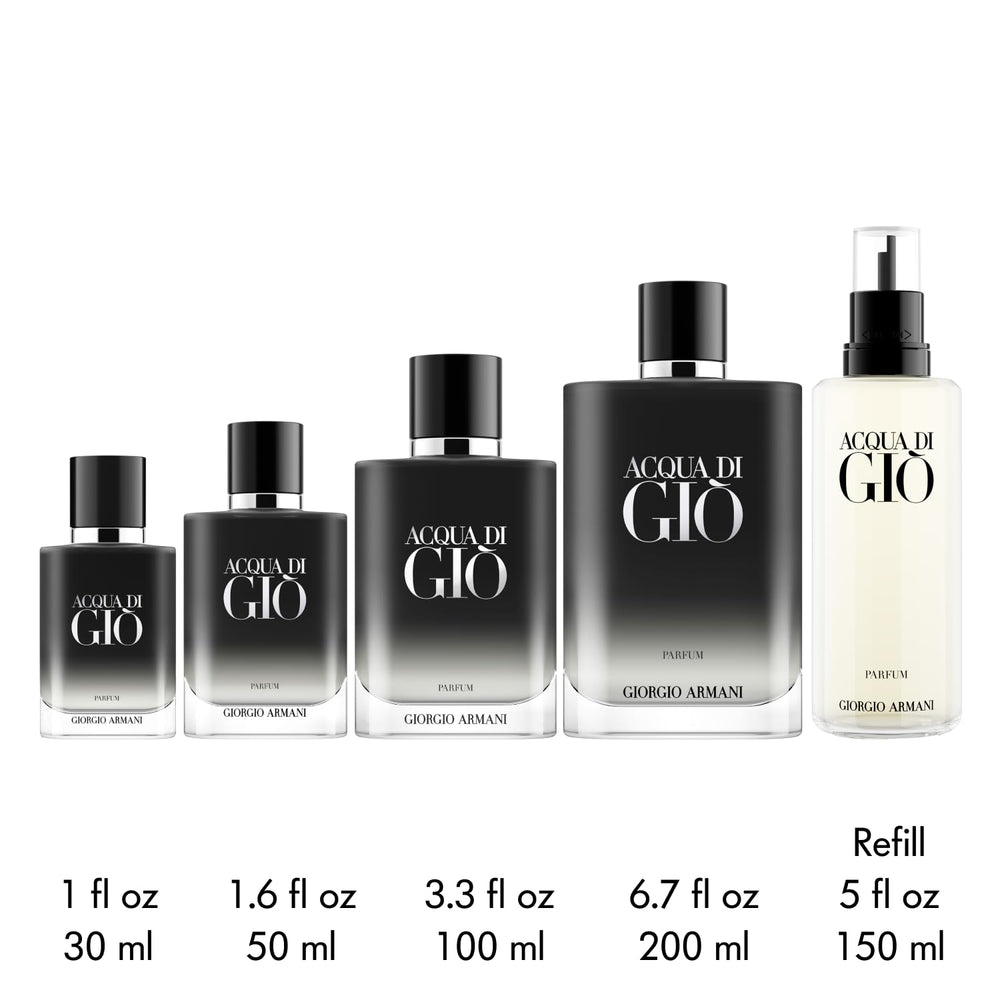 Armani Beauty perfume being sprayed to demonstrate controlled application