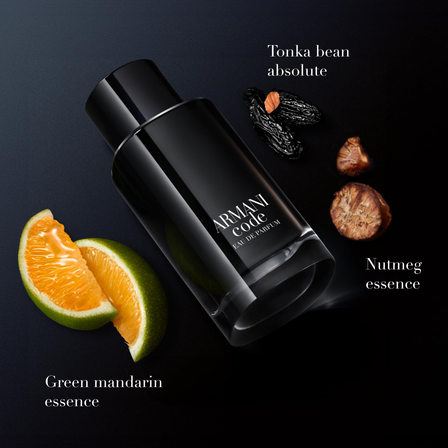Armani Beauty side profile highlighting silhouette and refined finish benefit
