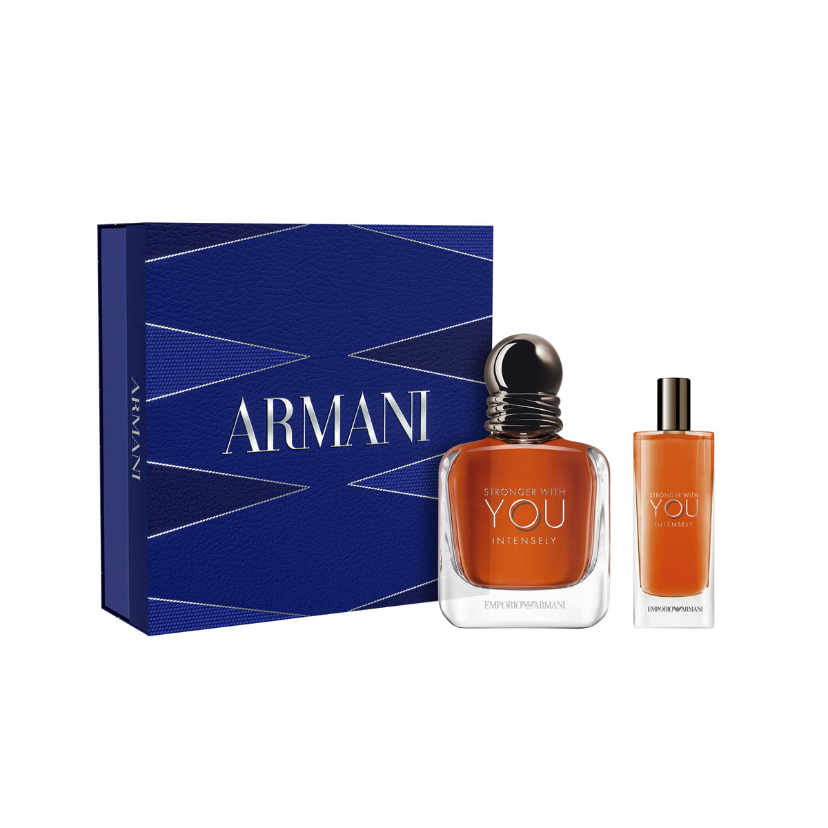 Armani Beauty bottle front packaging showing elegant design and instant recognition benefit