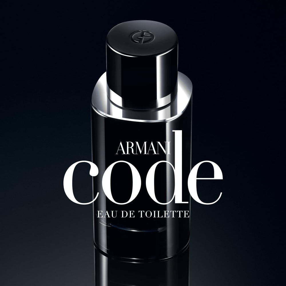Armani Beauty pour of cologne liquid showing amber color and smooth texture