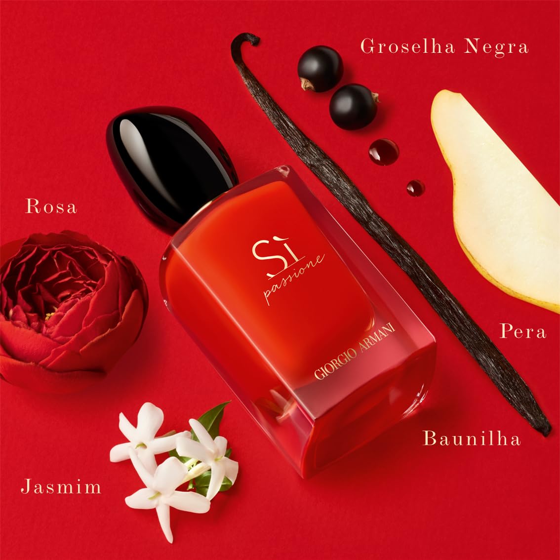 Armani Beauty Si Passione being sprayed from bottle for immediate fragrance boost