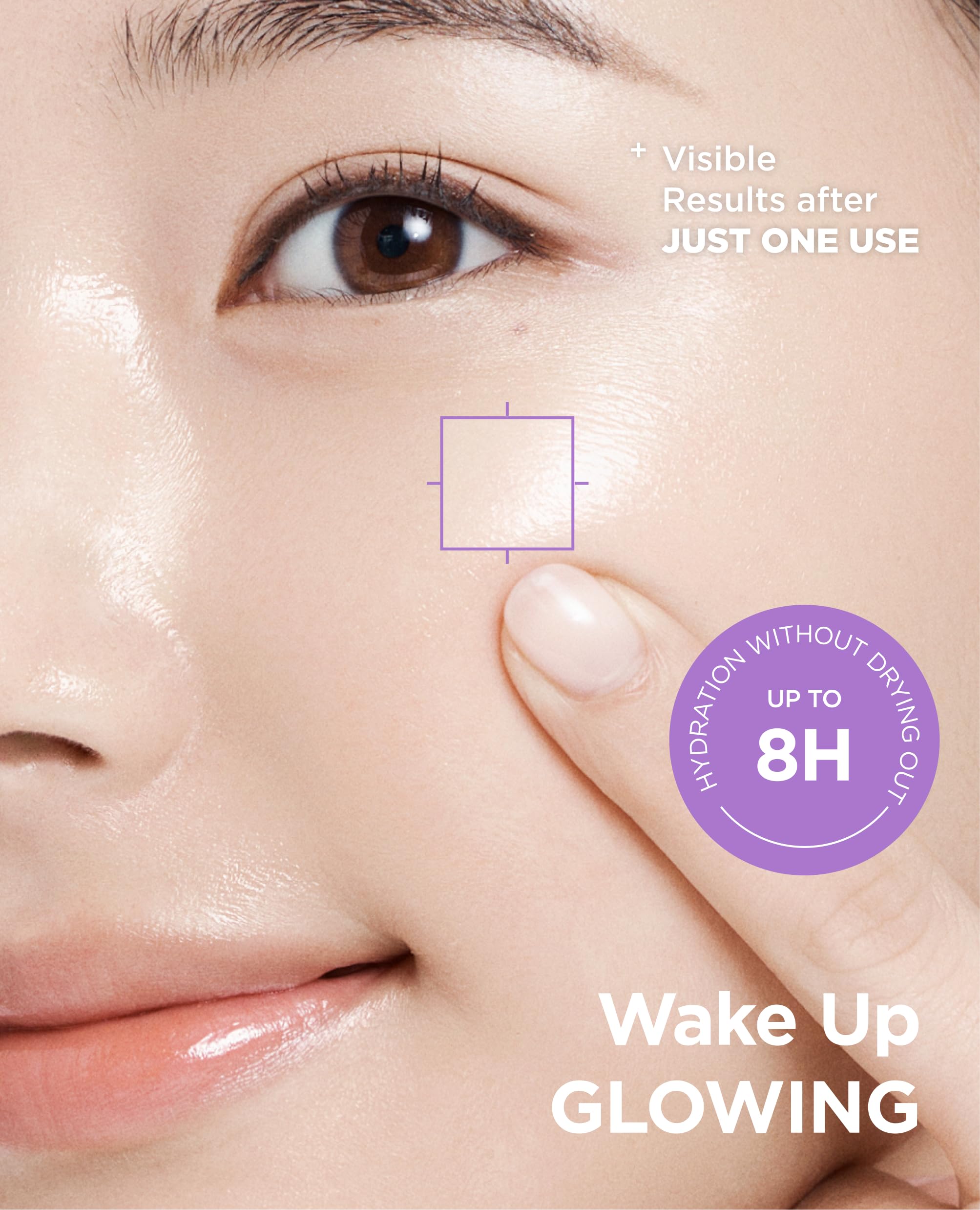 AROCELL pouring serum to highlight rich texture and hydration boost for plumper skin