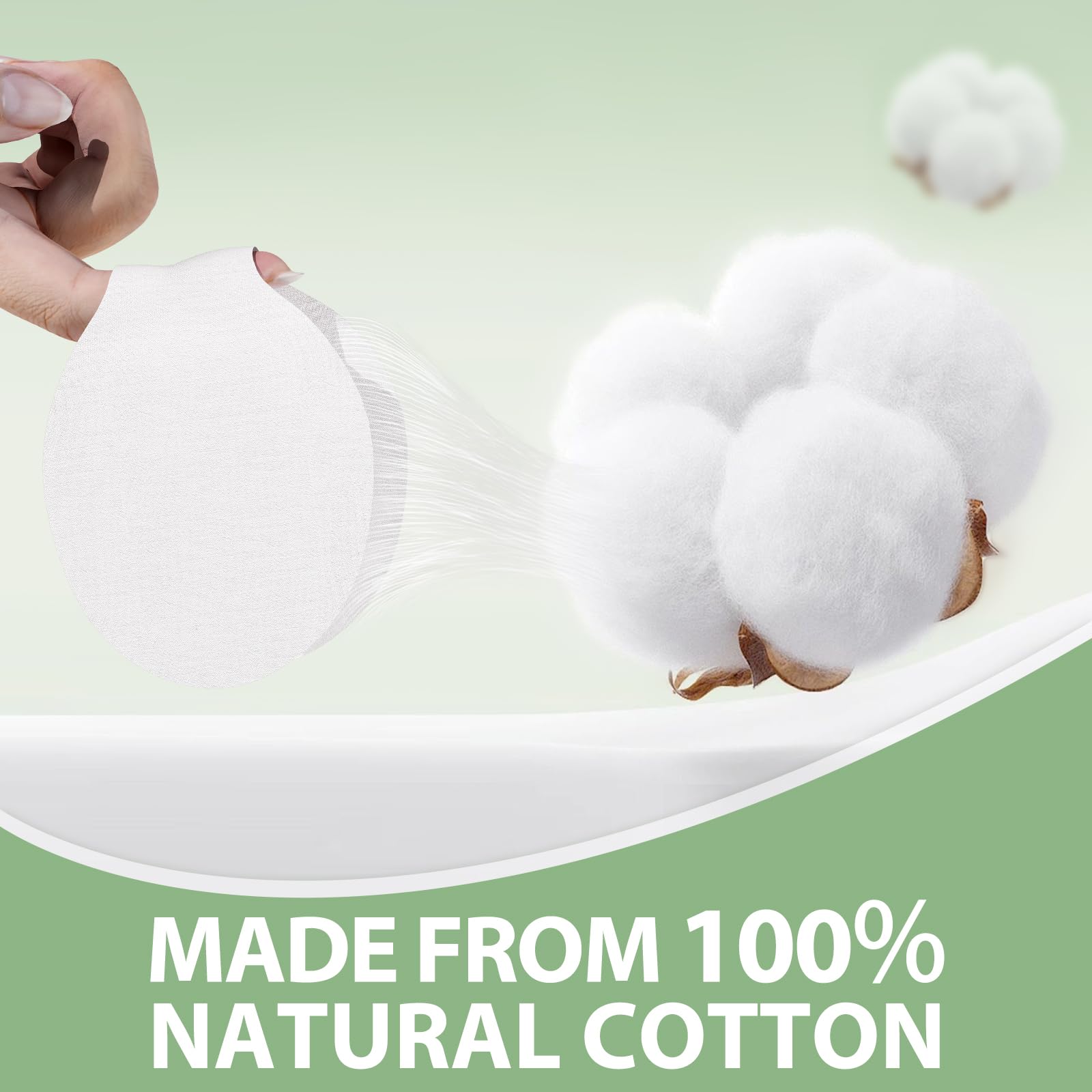 Aroma Season close-up of unbleached cotton texture for breathable comfort