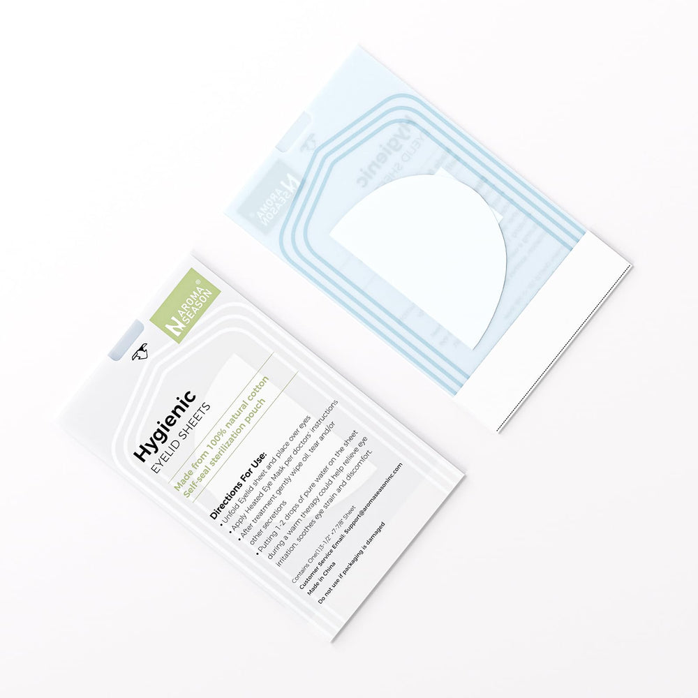 Aroma Season single sealed pouch removed from box demonstrating travel-ready hygiene