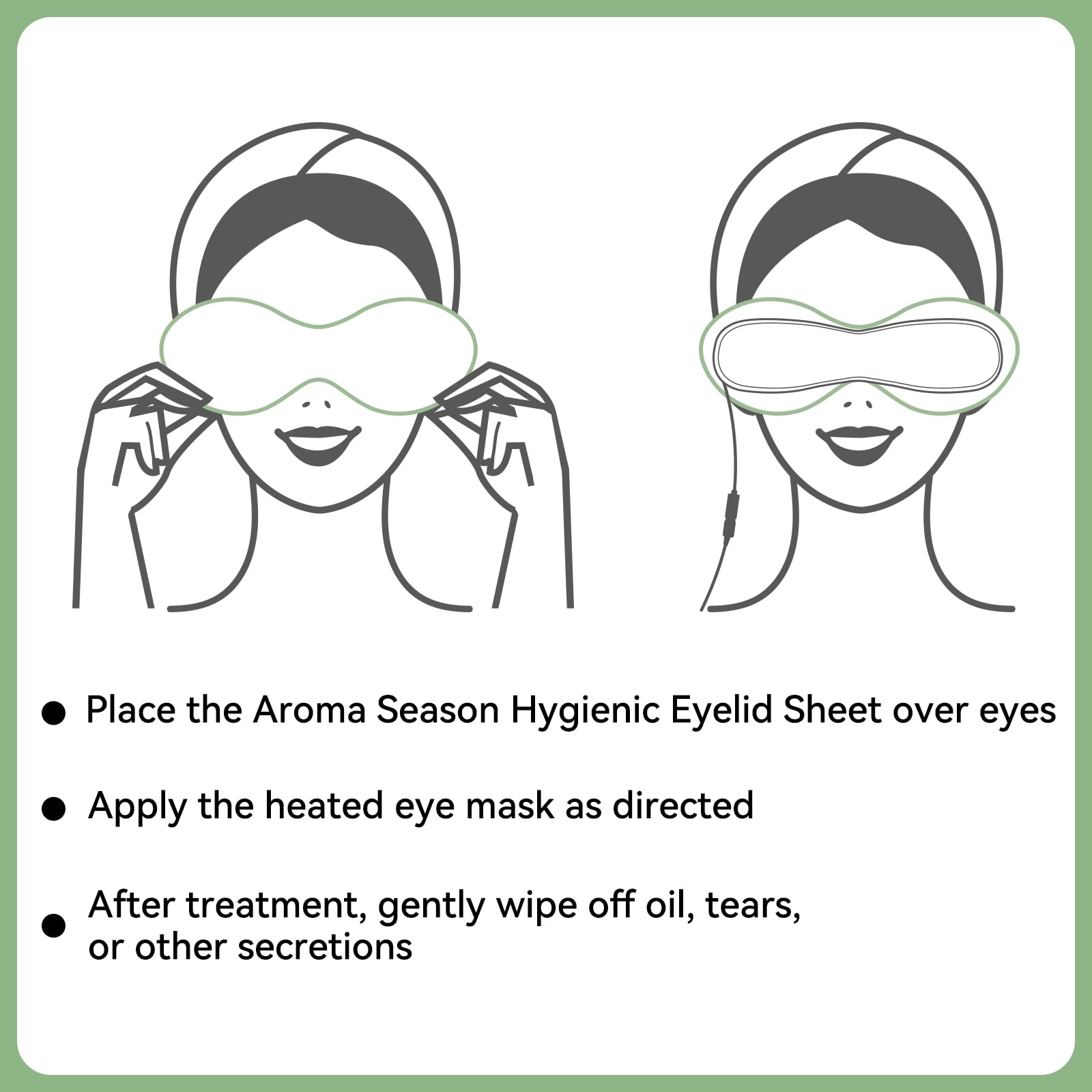 Aroma Season sheet next to a ruler to show compact size and portability