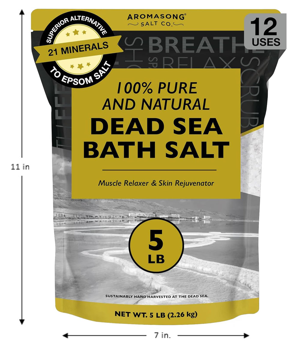 Aromasong product label and ingredient list highlighting mineral purity benefit