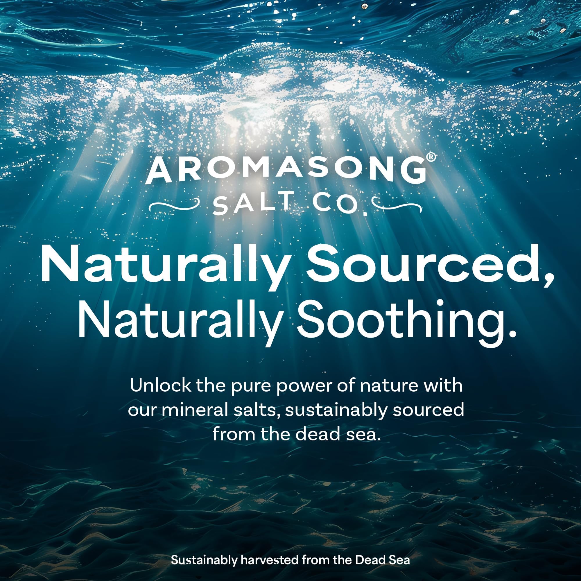 Aromasong product label and ingredients list showing clear sourcing benefit