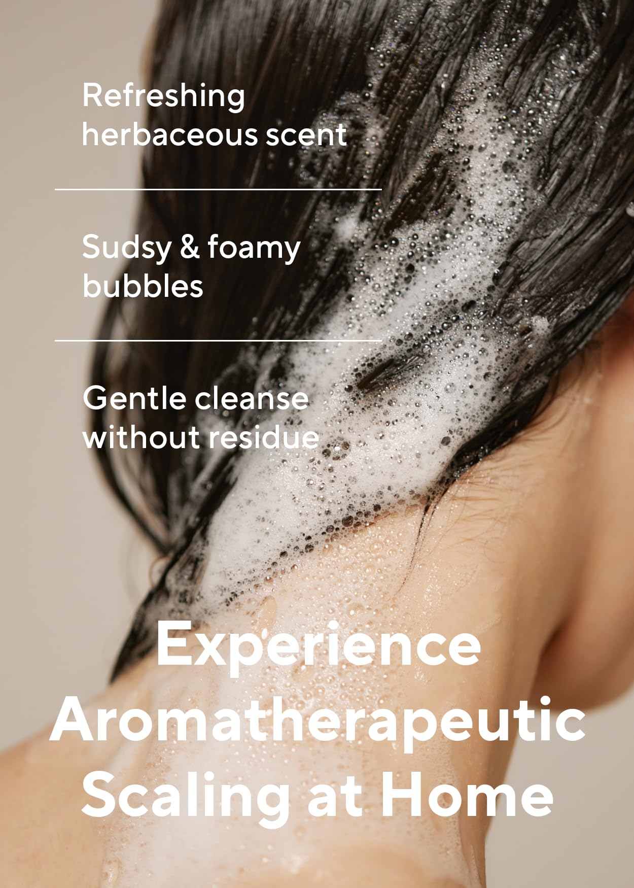 AROMATICA duo on bathroom shelf suggesting tidy routine benefit
