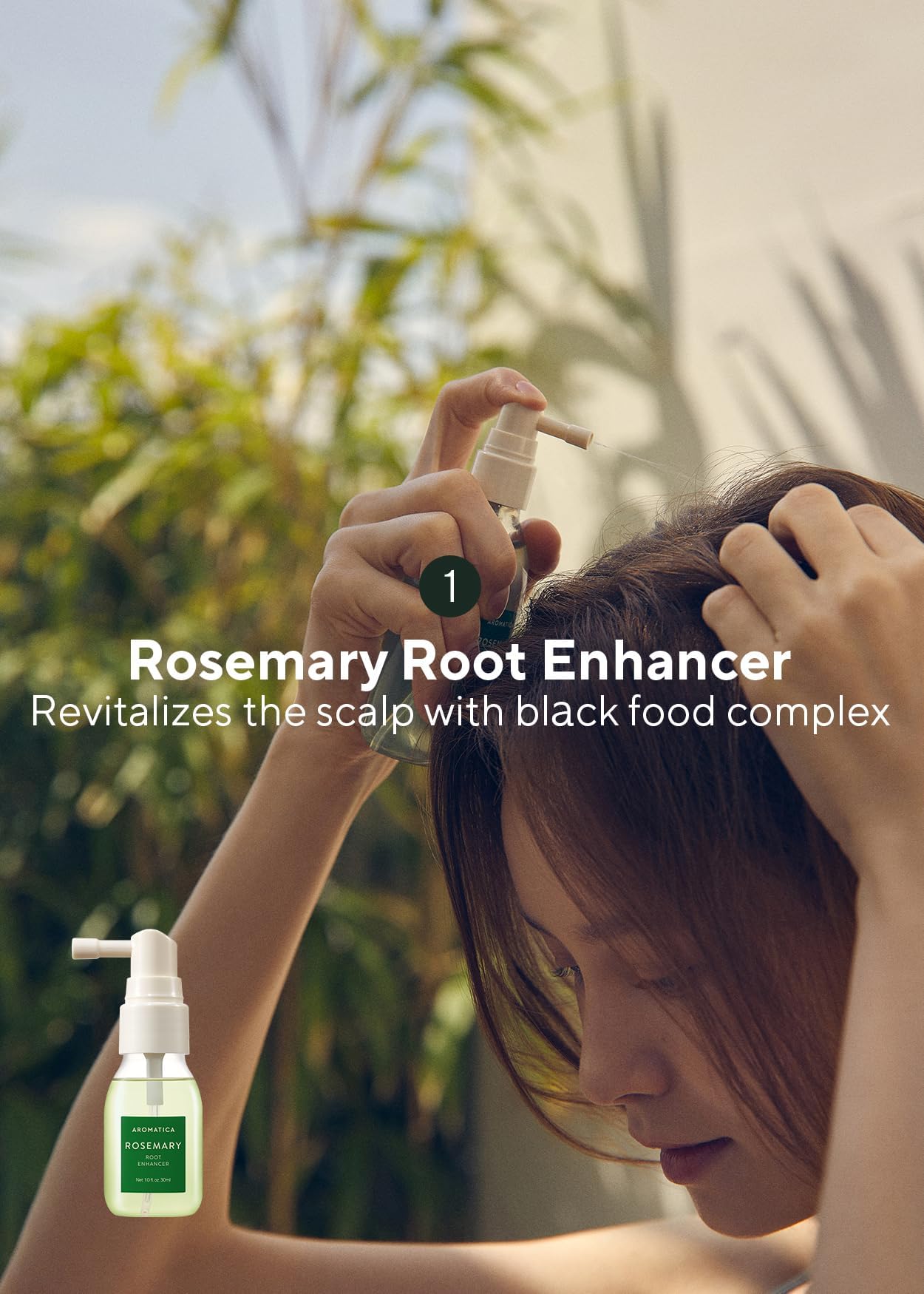AROMATICA rosemary scalp scrub close-up texture exfoliating buildup effectively