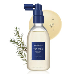 AROMATICA bottle front packaging showing calming design and benefit
