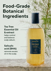AROMATICA gel texture shot demonstrating lightweight, rinseable formula
