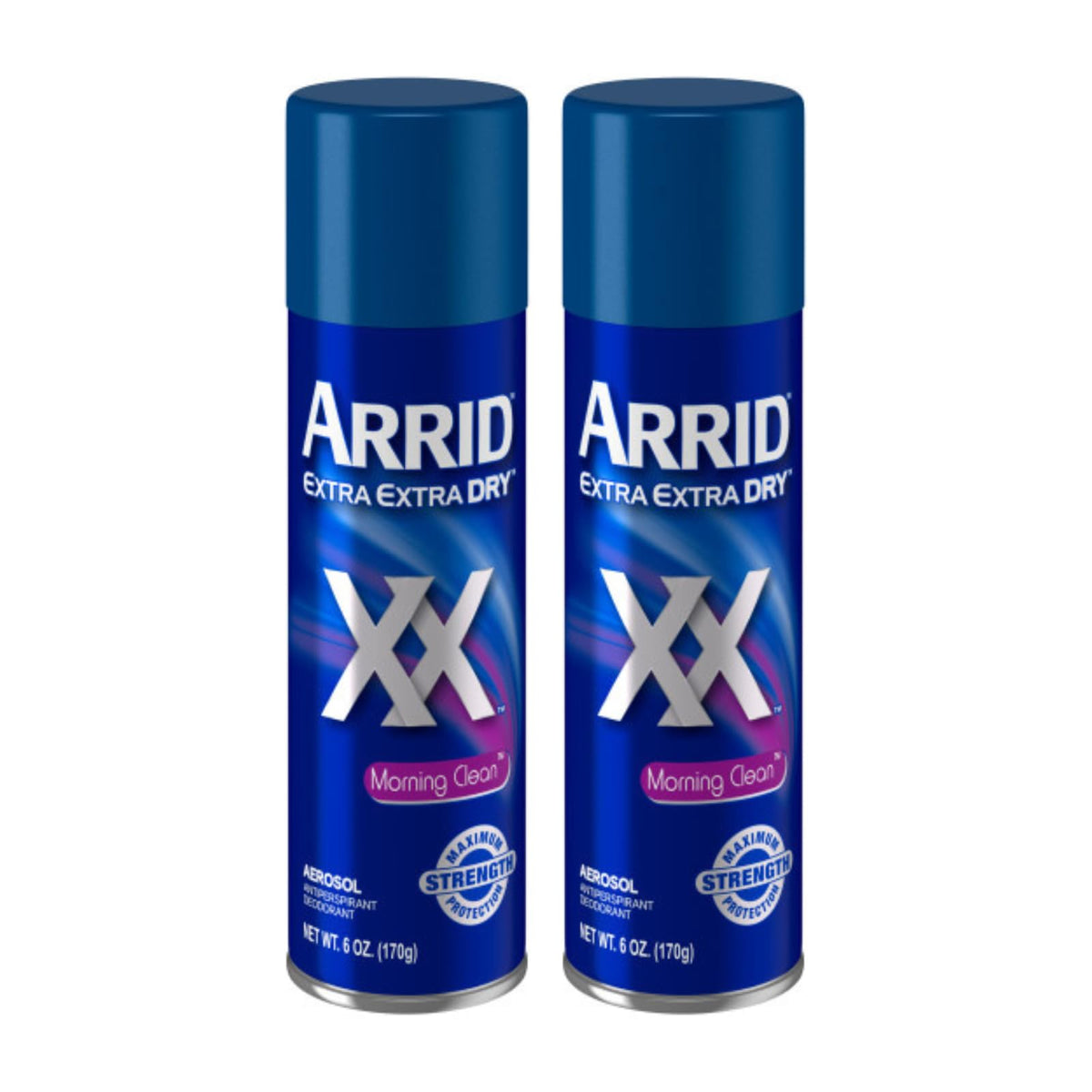 Arrid morning clean front packaging showing product and scent benefit