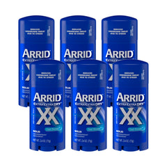 Arrid front packaging showing label and Cool Shower scent benefit