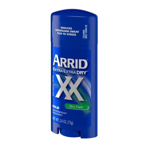 Arrid XX being applied to underarm demonstrating quick sweat control