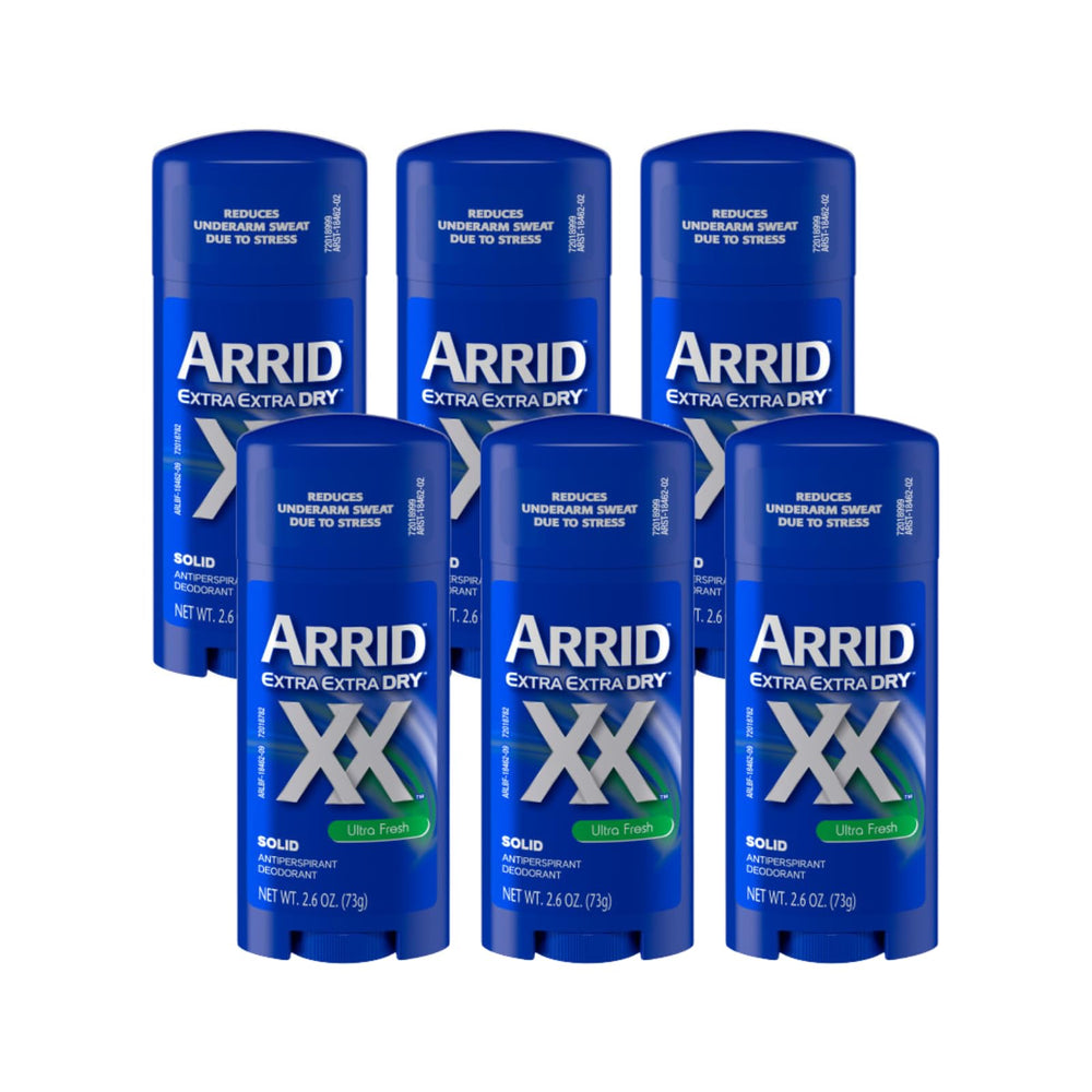 Arrid XX front packaging showing label and size for dependable protection