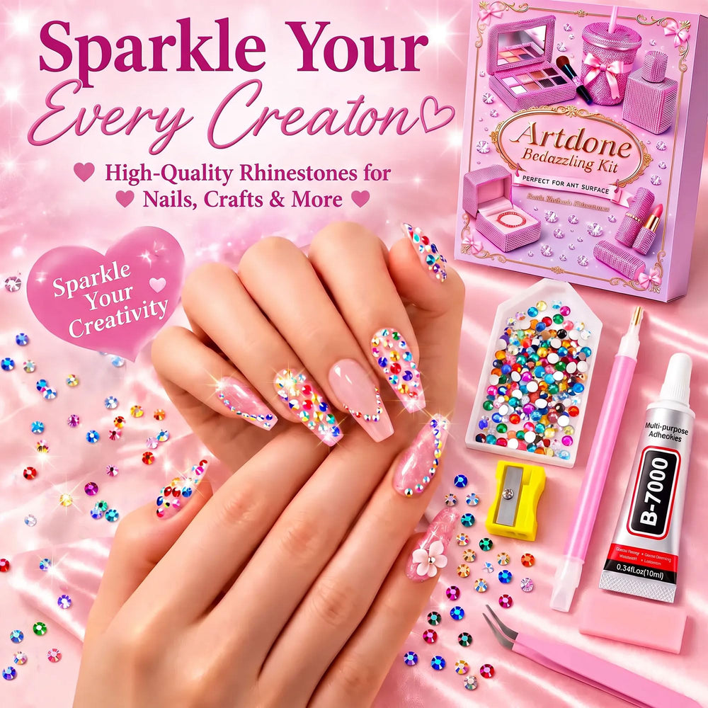 Artdone color sample spread displaying 40 jelly AB hues for design flexibility