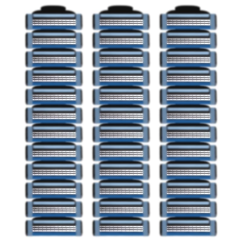 Artgol front packaging showing 36 blue replacement cartridges and value savings