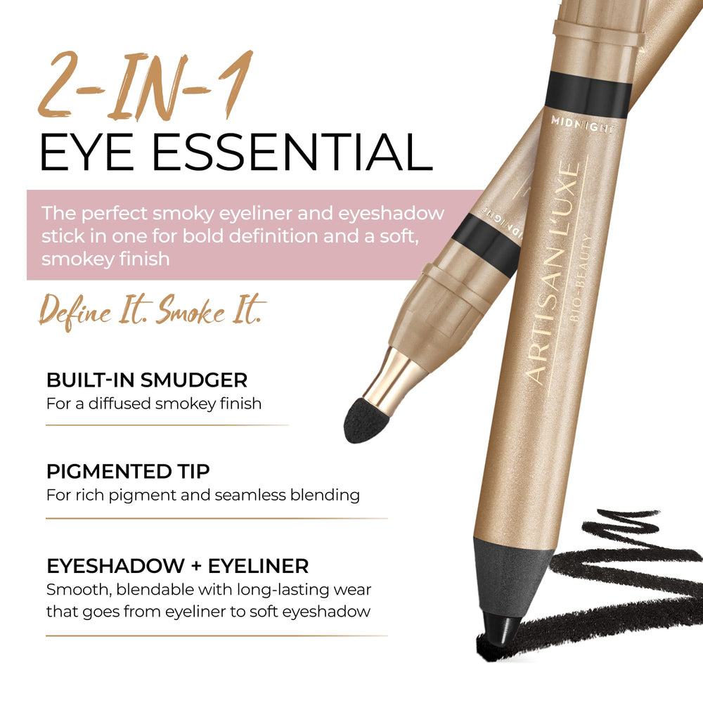 Artisan L'uxe built-in smudger detail demonstrating effortless blending
