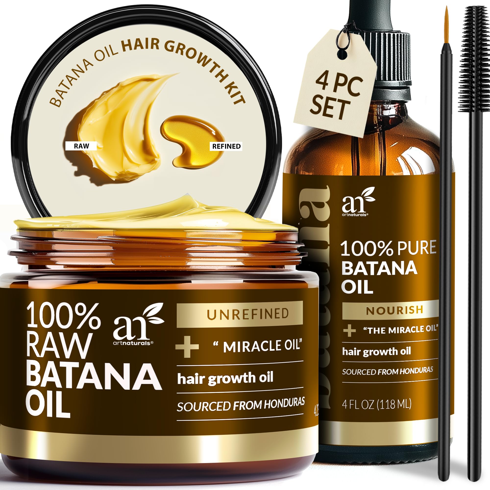 Artnaturals bottle front packaging showing product and brand benefit