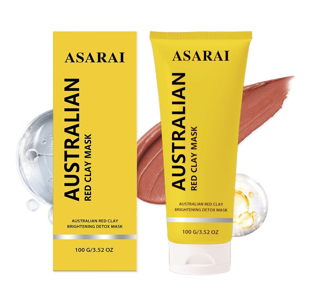 ASARAI front jar shot showing product and clean packaging benefit clarity