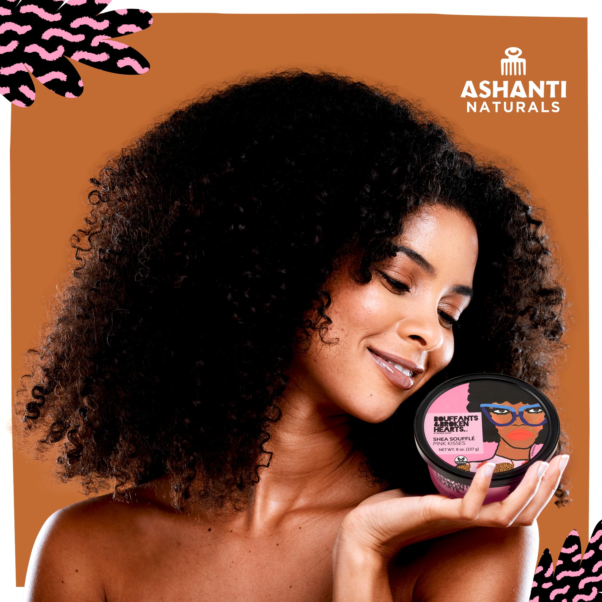 Ashanti Naturals application scene spreading whipped butter on arm for fast absorption