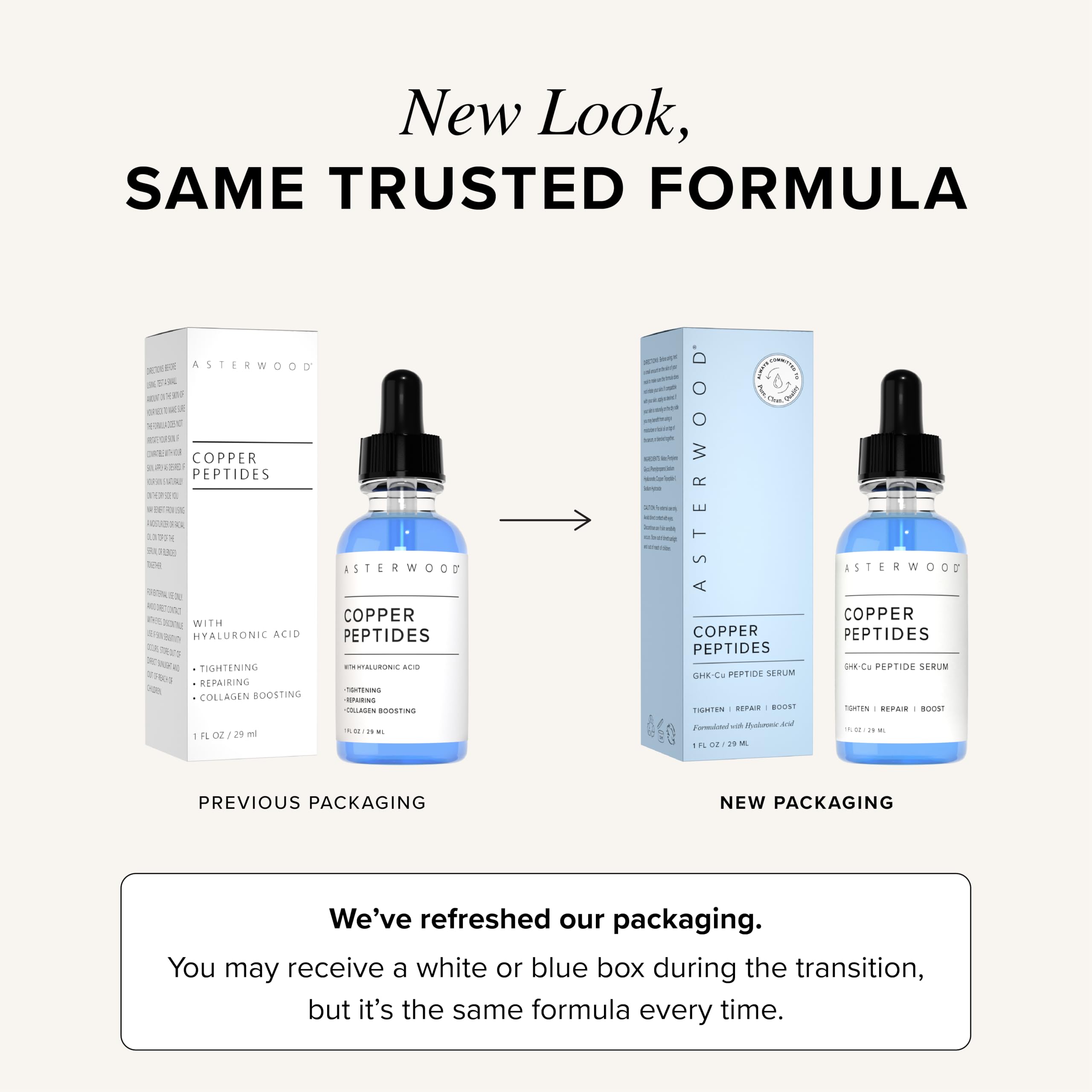 Asterwood serum on hand application displaying smooth spread and immediate hydration benefit