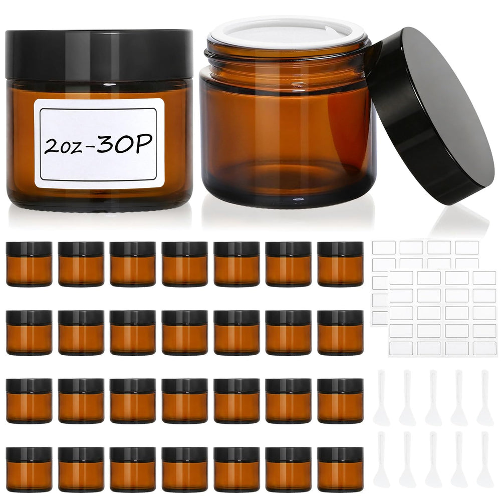 AstrivixDD front view of 30 amber jars showing complete kit benefits