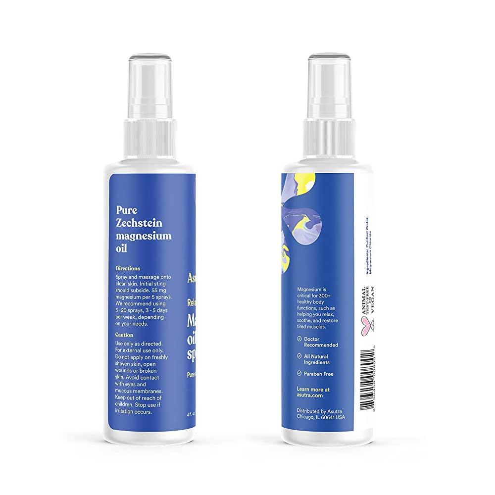 ASUTRA bottle beside pillow in bedroom suggesting nighttime use benefit: better routine