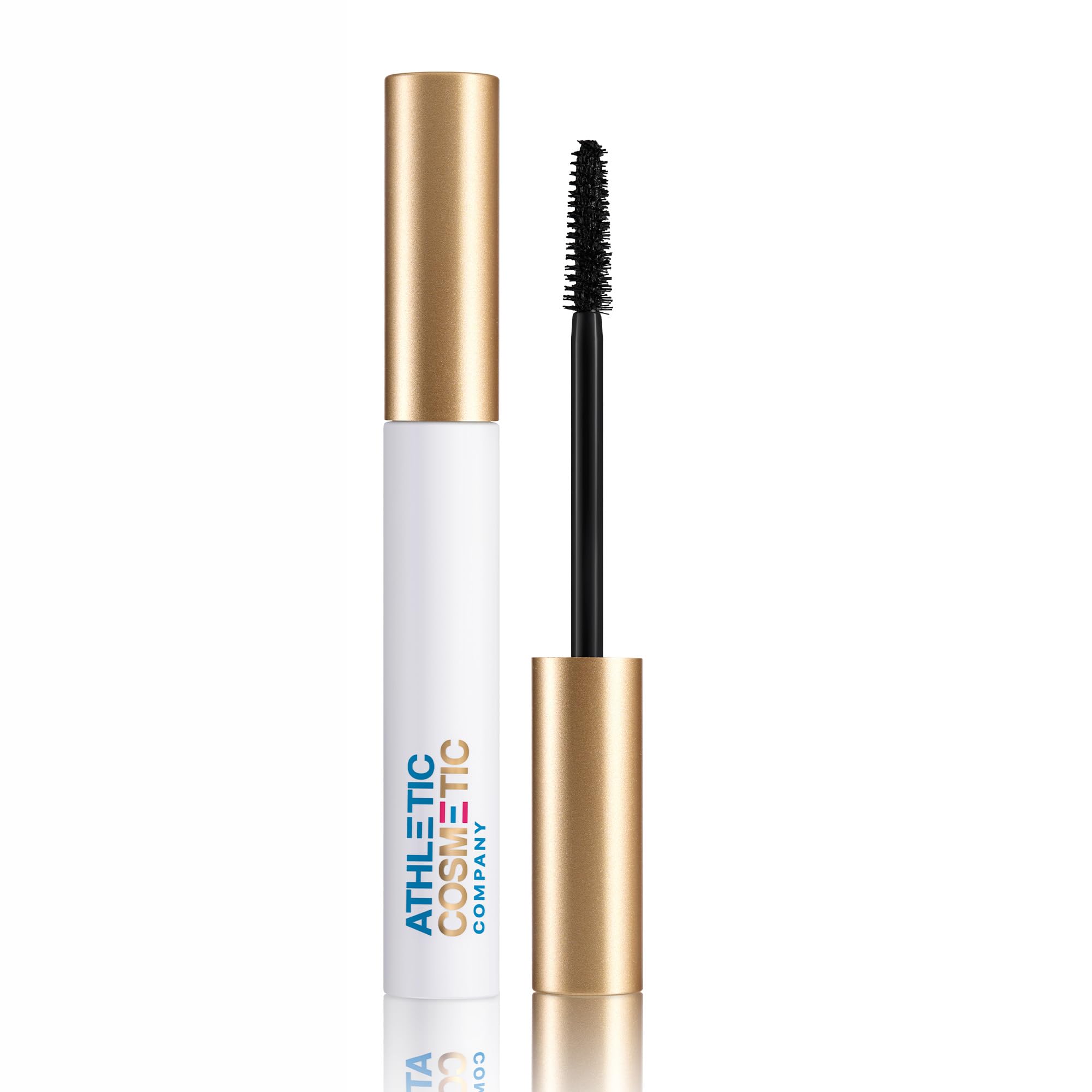 ATHLETIC COSMETIC front packaging showing sport-ready mascara and trustworthy performance