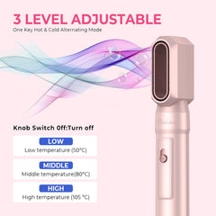 Atopskins oval brush close-up delivering root lift and smoothness