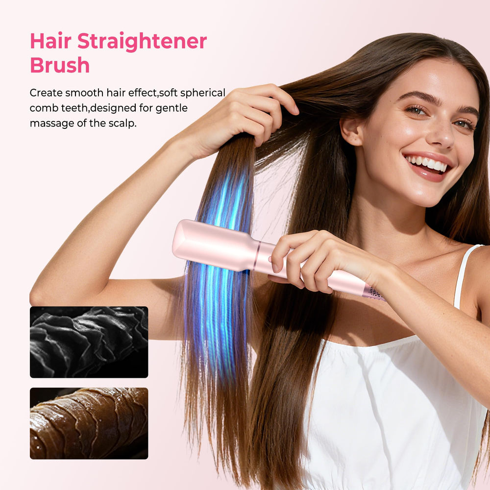 ATOPSKINS smoothing comb attachment detail smoothing strands for polished finish