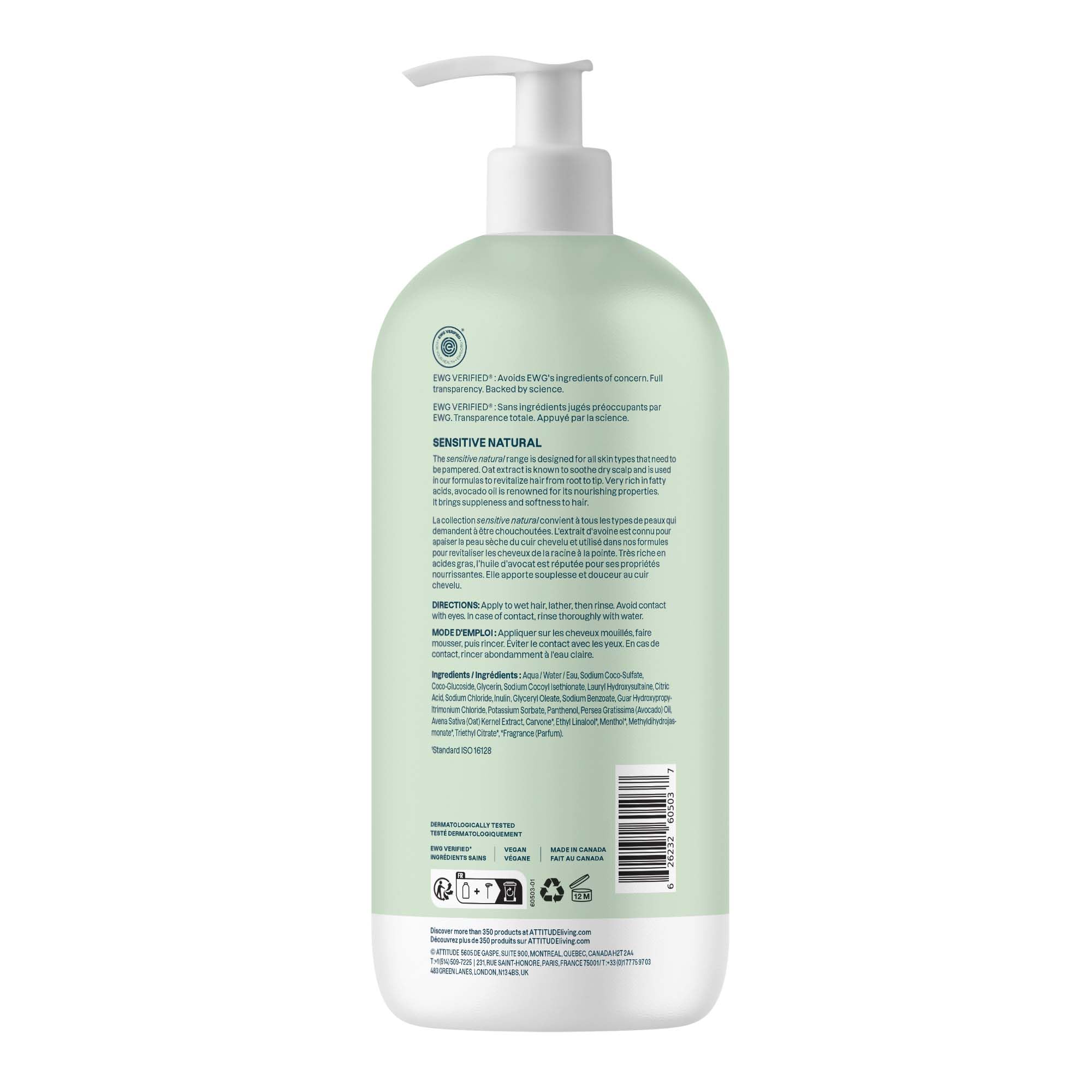 BIO SPECTRA ATTITUDE displayed in bathroom for daily routine and calming ritual benefit