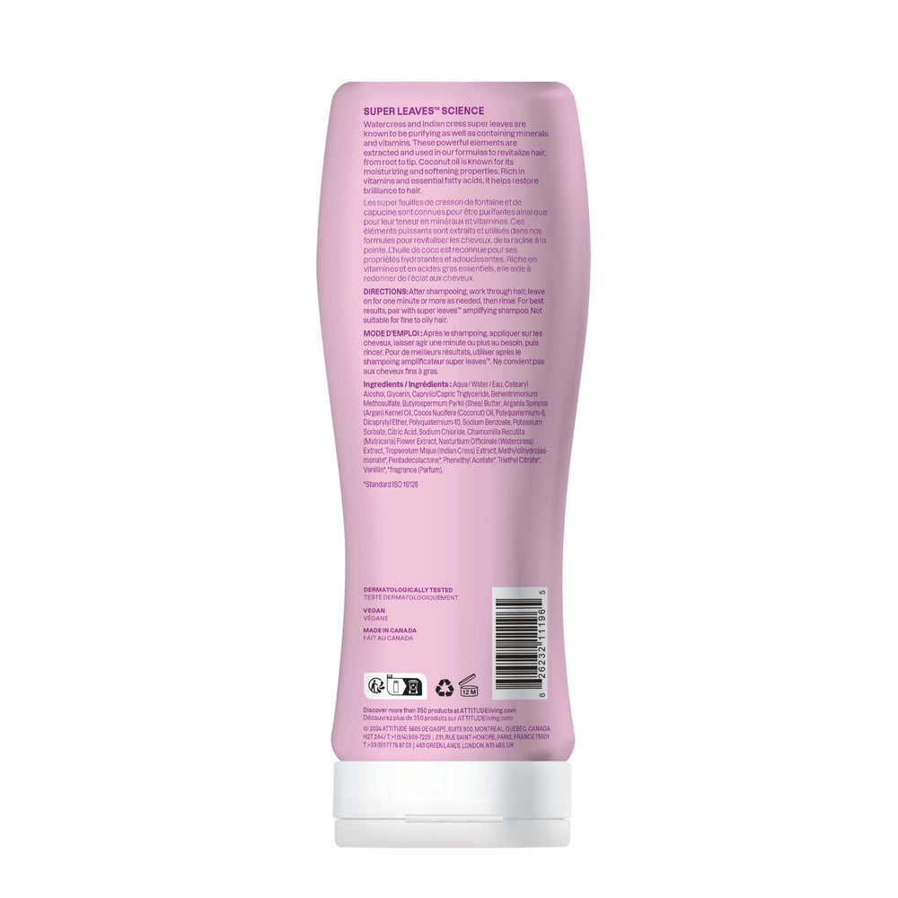 BIO SPECTRA ATTITUDE bottle on bathroom shelf showing refillable benefit