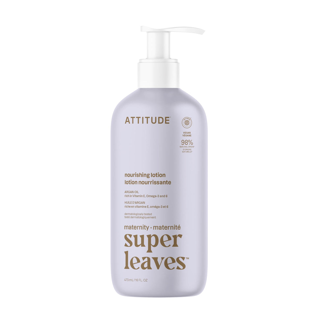 BIO SPECTRA ATTITUDE front label showing clean-ingredients benefits