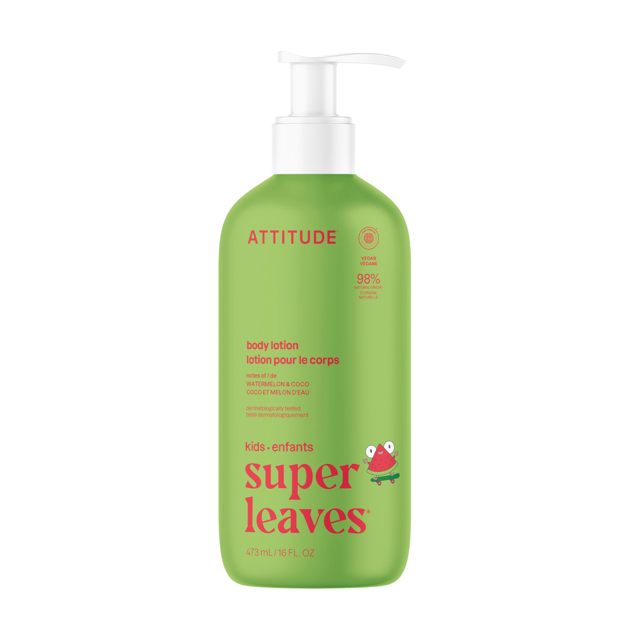 BIO SPECTRA ATTITUDE front pump bottle showing product and volume benefit