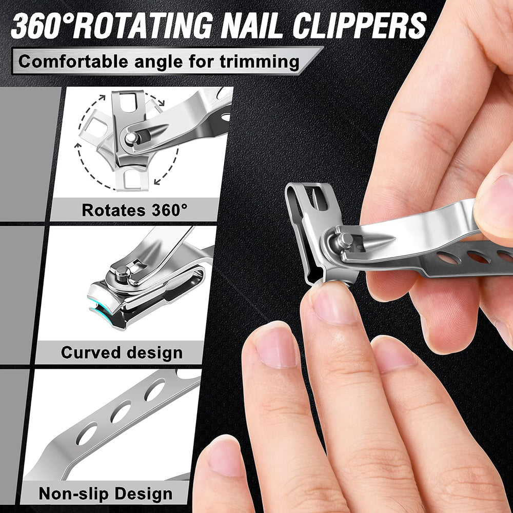 Aucurwen arranged ingrown tools set for targeted nail care and safety